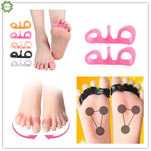 [Hàng mới về] Dụng Cụ Đeo Tách Ngón Chân Chỉnh Hình Bằng Silicon 4 Màu Tùy Chọn