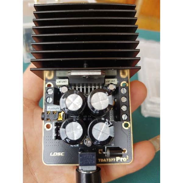 Mạch khuếch đại âm thanh Stereo class AB TDA7377 35w*35w chính hãng LQSC