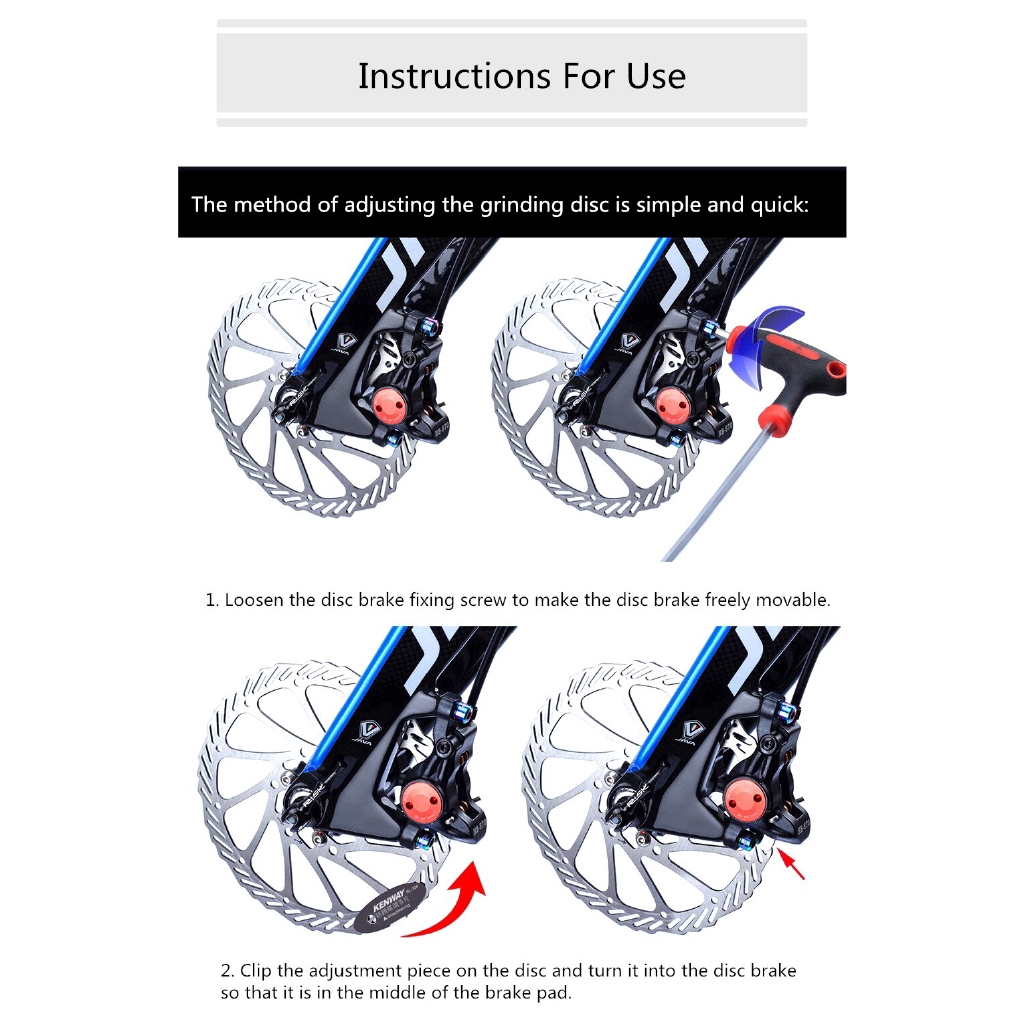 1 Dụng Cụ Điều Chỉnh Đĩa Phanh Xe Đạp MTB Chất Lượng Cao
