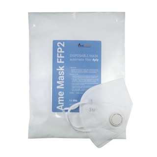 Set 10 cái KHẨU TRANG AME Mask FFP2 N95 của Mỹ