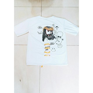 Áo thun unisex tay lỡ form rộng