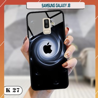 Ốp lưng kính 3D cao cấp Samsung Galaxy J8