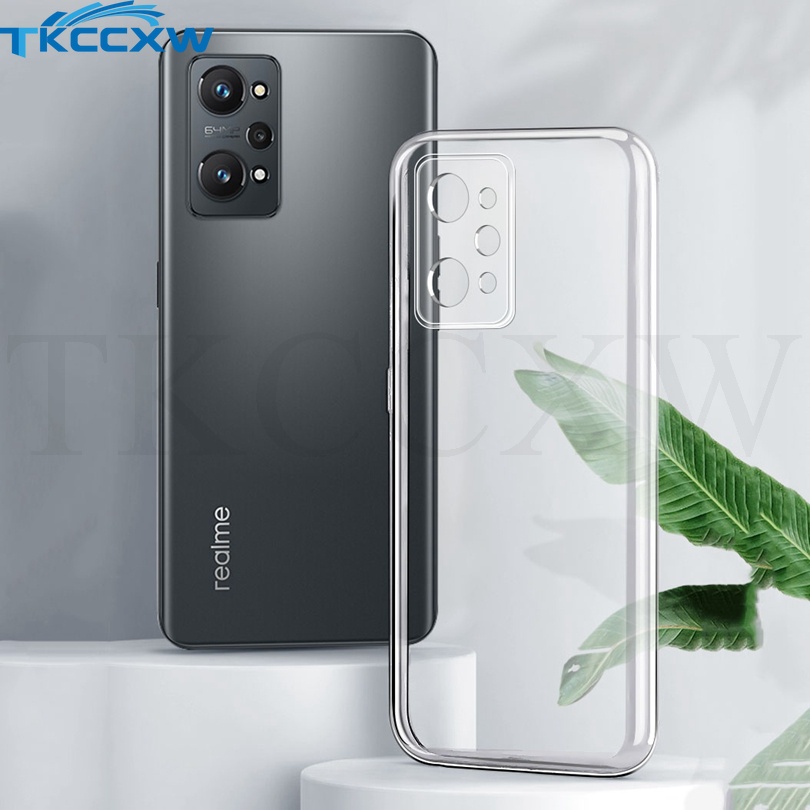 Ốp Điện Thoại TPU Mềm Trong Suốt Siêu Mỏng Cho Realme C55 9i GT2 Pro Neo 2 2T Q3s Q3t V15 C25Y C21Y Narzo 30 50A 50i