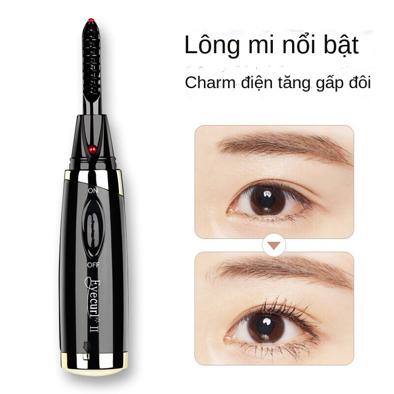 Dụng cụ uốn mi bằng điện eyecurl kẹp lông mi mini sưởi ấm uốn cong lâu dài cầm tay Eyecurl | BigBuy360 - bigbuy360.vn