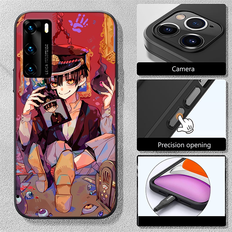 Ốp Điện Thoại Silicon Mềm Hình Hanako kun Anime Cho Samsung Galaxy S22 Ultra Plus A03 A13 A33 A53 A73 Core OI44