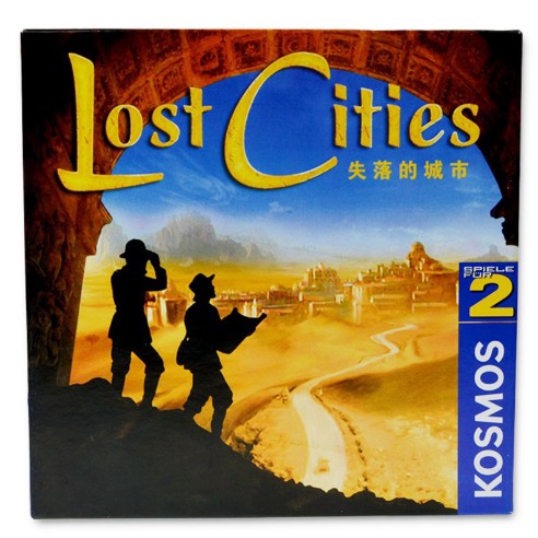 Bộ Thẻ Bài Lost Cities Thú Vị Thích Hợp Cho Hai Người Chơi Trở Lên