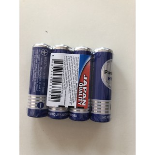 Pin tiểu xanh aa panasonic 4 viên