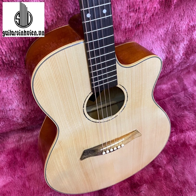 ĐÀN GUITAR ACOUSTIC TẬP CHƠI CÓ TY CHỈNH CẦN SIÊU KINH ĐIỂN