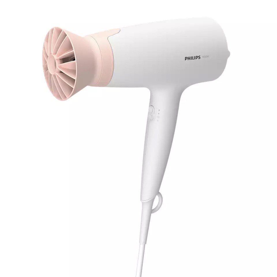 Máy sấy tóc Philips BHD300/10 - Công suất 1600w, 3 chế độ sấy linh hoạt bảo vệ tóc - Hàng chính hãng