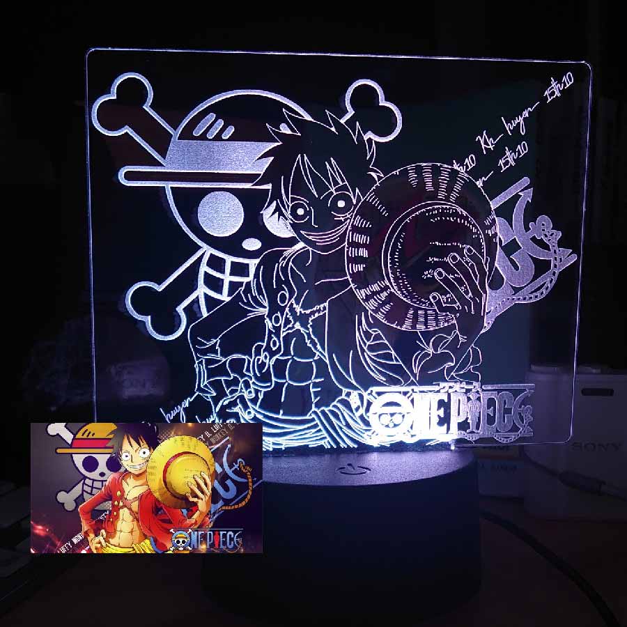 Đèn Ngủ One Piece Luffy Type 05 AONP0505 16 MÀU TUỲ CHỈNH