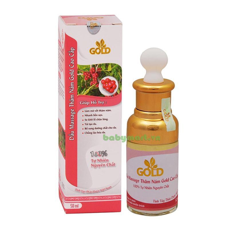 Dầu Massage thâm nám gold cao cấp 50ml M343