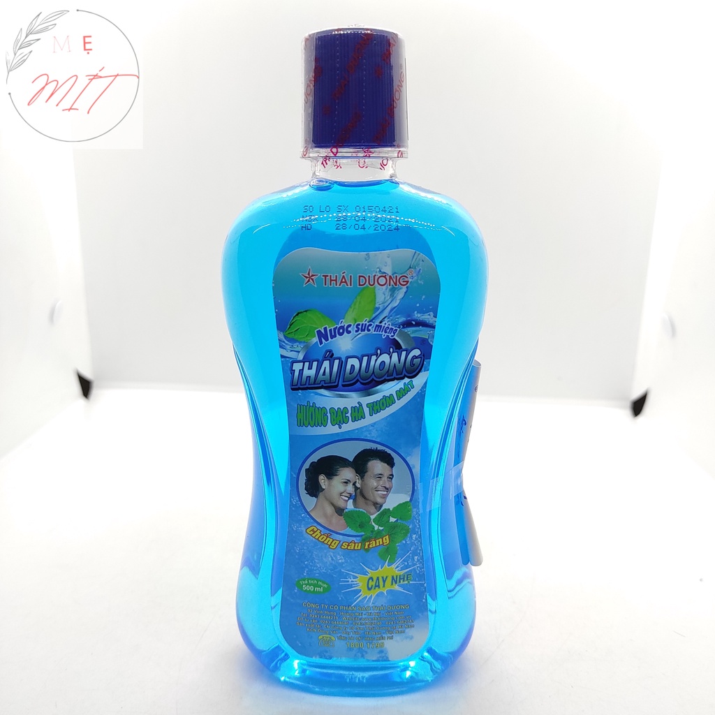 Nước Súc Miệng Thái Dương - Hương Bạc Hà