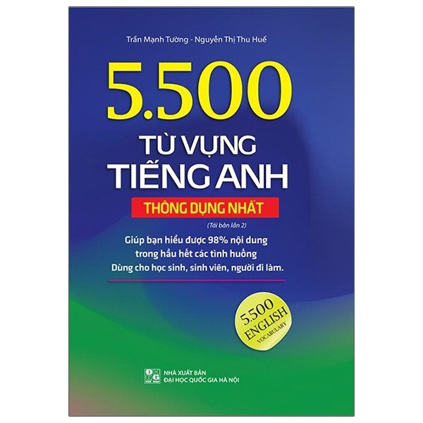 Sách - 5500 từ vựng tiếng Anh thông dụng nhất (bản màu)