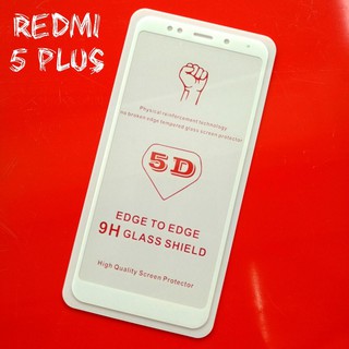 Kính cường lực 5D full màn Redmi 5plus không chấm liti