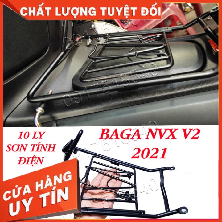 baga NVX 2021 - NVX 2022 V2 10 Ly Sơn Đen Tĩnh Điện Cực Bền Sản Phẩm Chuẩn Như Hình
