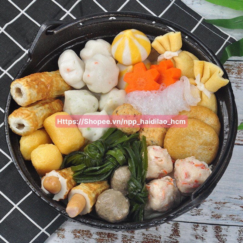Thập cẩm Hải Sản Nấm không cay