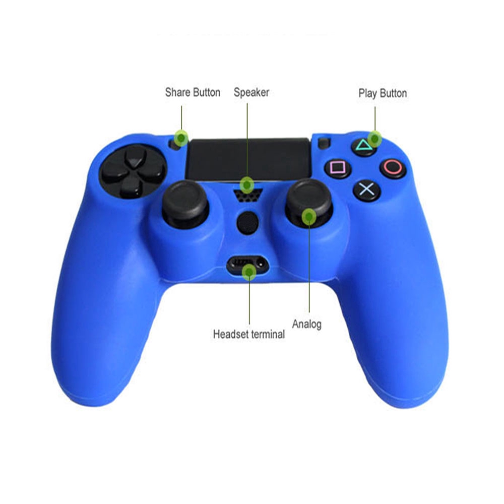 Vỏ nhựa silicone bọc tay cầm PS4