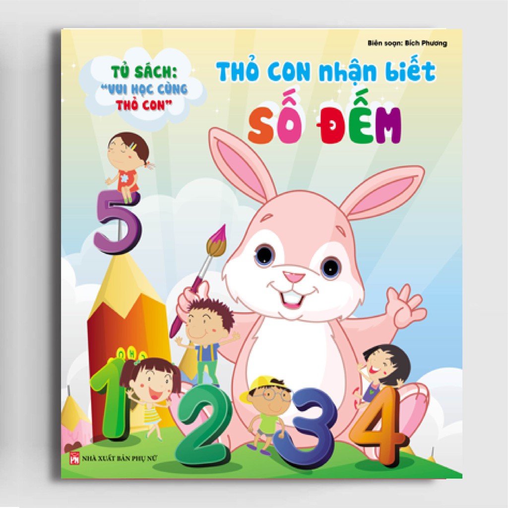 Sách - Combo Tủ Sách Vui Học Cùng Thỏ Con 6 Cuốn( Mới )