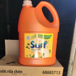 Nước rửa chén Surf hương tắc 3,8kg