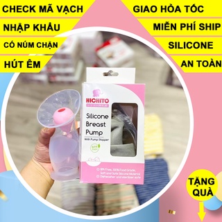 Cốc Hứng Sữa Hichito Nhật Bản - Phễu Hút Sữa - Cốc Hút Sữa Chính Hãng