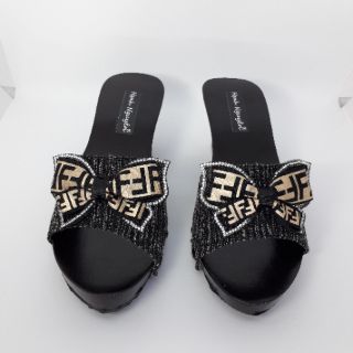 Guốc Mộc Hạnh Nguyên Cao Cấp 7cm