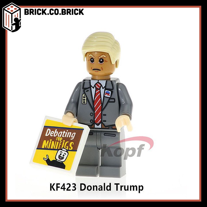 KOPF 423 424 191 - Hai chính trị gia Mỹ Clinton và Trump