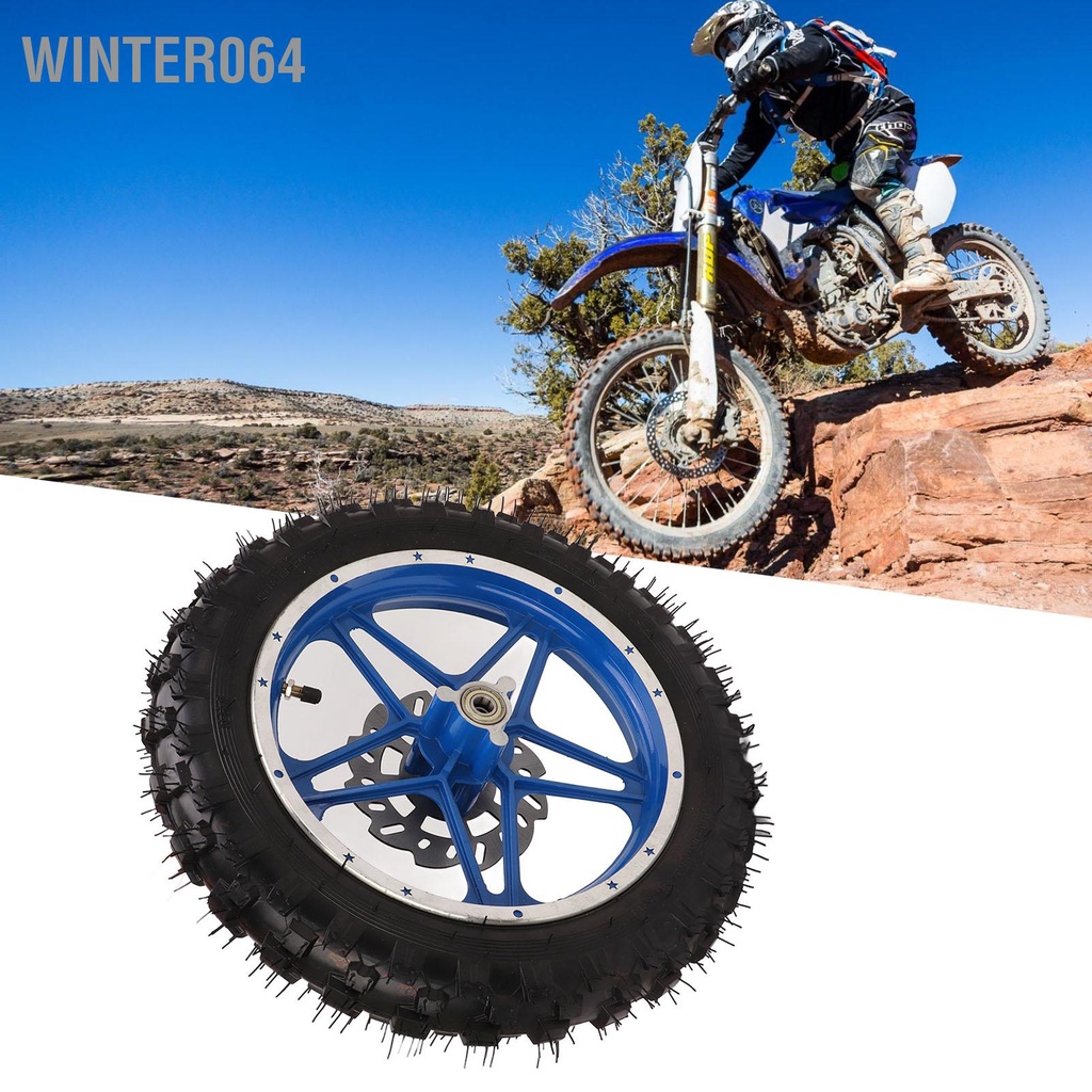 Winter064 Bánh trước của xe đạp địa hình 2.5‑10 với nhông đĩa xích Vòng bi lắp ráp lốp cho máy