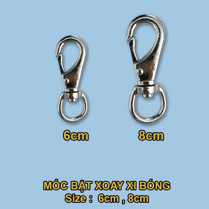 MÓC XOAY 360 ĐỘ INOX, MÓC BẬT