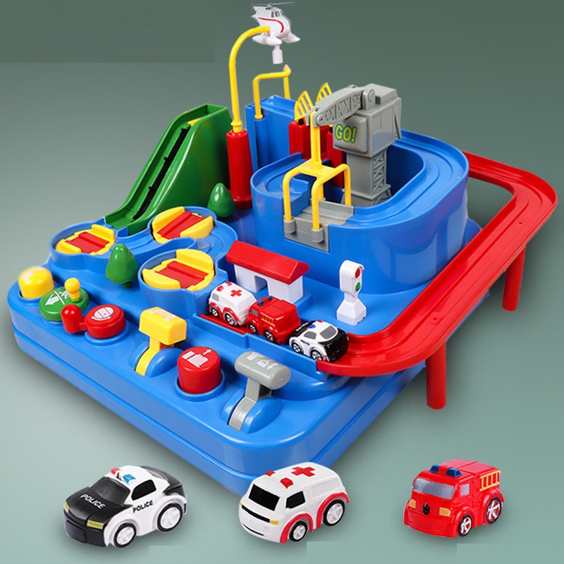 Đồ Chơi Ô Tô Đường Đua Phiêu Lưu Cho bé, Đồ chơi trí tuệ STEM / STEAM sáng tạo Trẻ Em