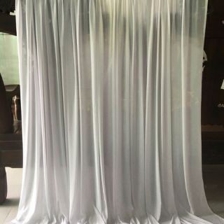 Rèm Vải Thun Vải Voan Làm Phông Trang Trí Sinh Nhật, Tiệc Cưới Khổ 1m6