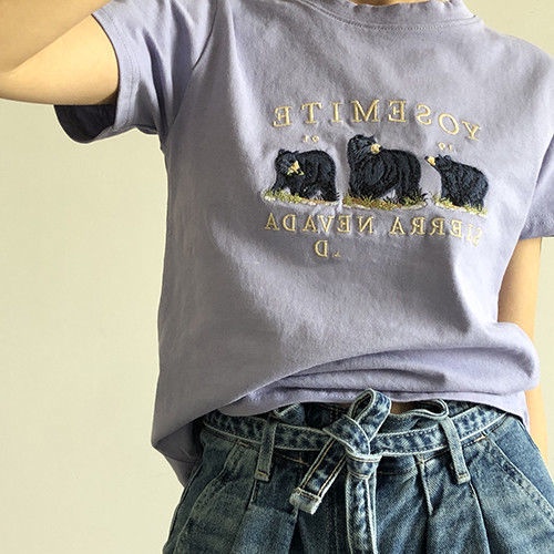 Áo thun COZOKC tay ngắn dáng ôm phong cách Hàn Quốc dễ phối đồ