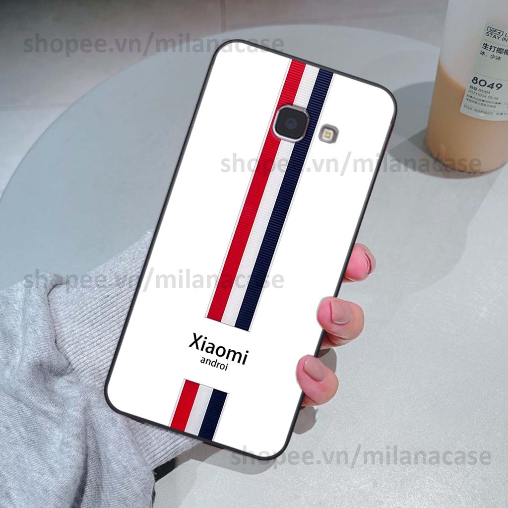 Ốp Samsung J7 Prime in giả da phong cách thể thao, cá tính, thời trang