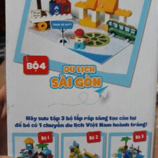 Lego lắp ráp điểm du lịch