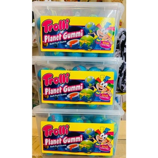 HỘP 60 VIÊN KẸO DẺO TROLLI PLANET GUMMI HÌNH QUẢ ĐỊA CẦU  - ĐỨC