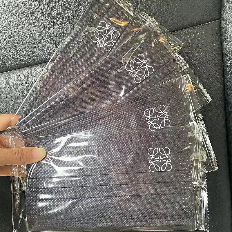 Set 10/50 Khẩu Trang 3 Lớp Dùng Một Lần Thời Trang Cho Người Lớn