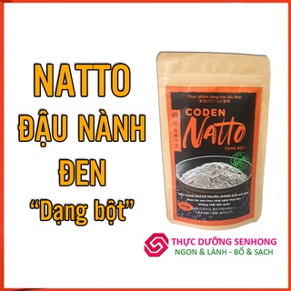 Natto đen Coden (dạng bột - 100gr) Giúp tan máu đông, chống đông máu, tăng đàn hồi cho mạch máu.