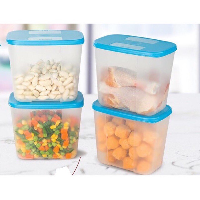 Tupperware ❤️ Freeship❤️Hộp pocket trữ đông 820ml nắp trơn tupperware