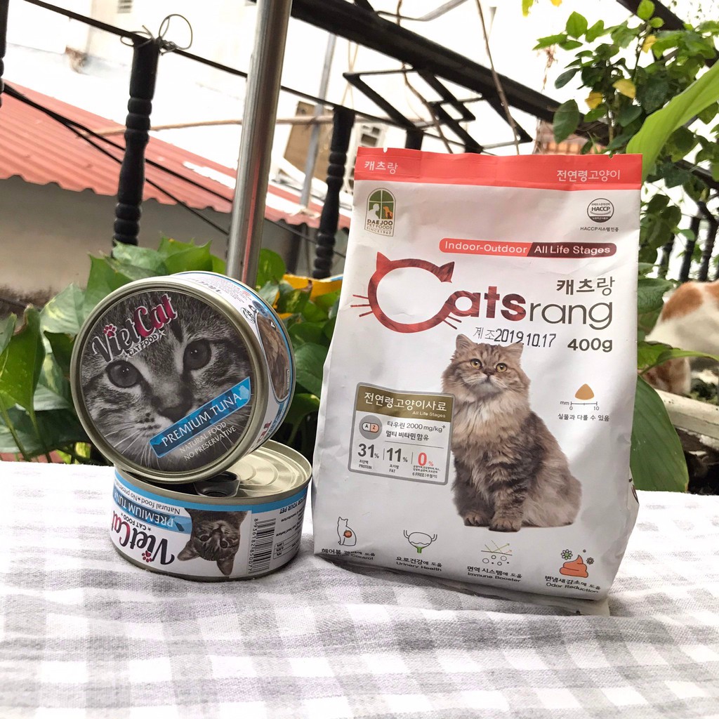 Thức ăn cho mèo lớn Catsrang 400g