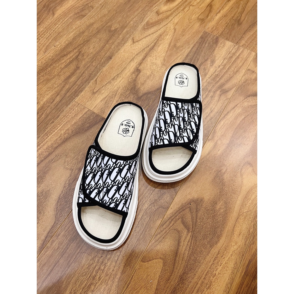 (VIDEO) Dép nữ mùa hè bản Diorrr vân siêu đẹp nữ tính