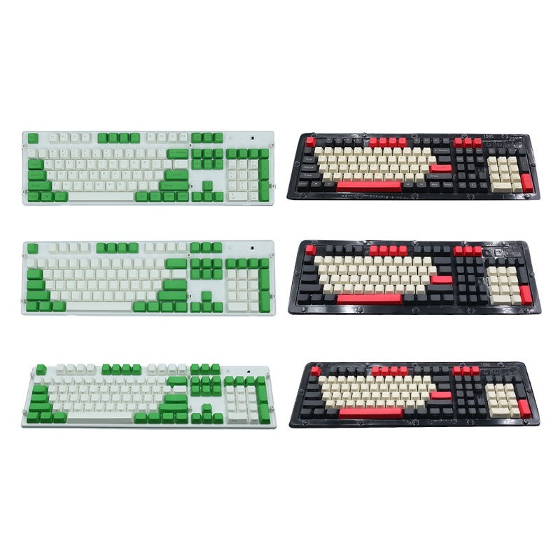 Bộ 104 Nắp Nút Bàn Phím Cơ Pbt Màu Sắc Xinh Xắn