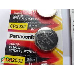 (GIAO HOẢ TỐC)Pin Cúc Áo Panasonic CR2032 3V - Vỉ 10 Viên Hàng chính hãng