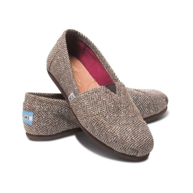 🎉PROMO🎉🍒💯 Toms Giày Lười Vải canvas 100% Kẻ Sọc Thời Trang Cho Nam Nữ