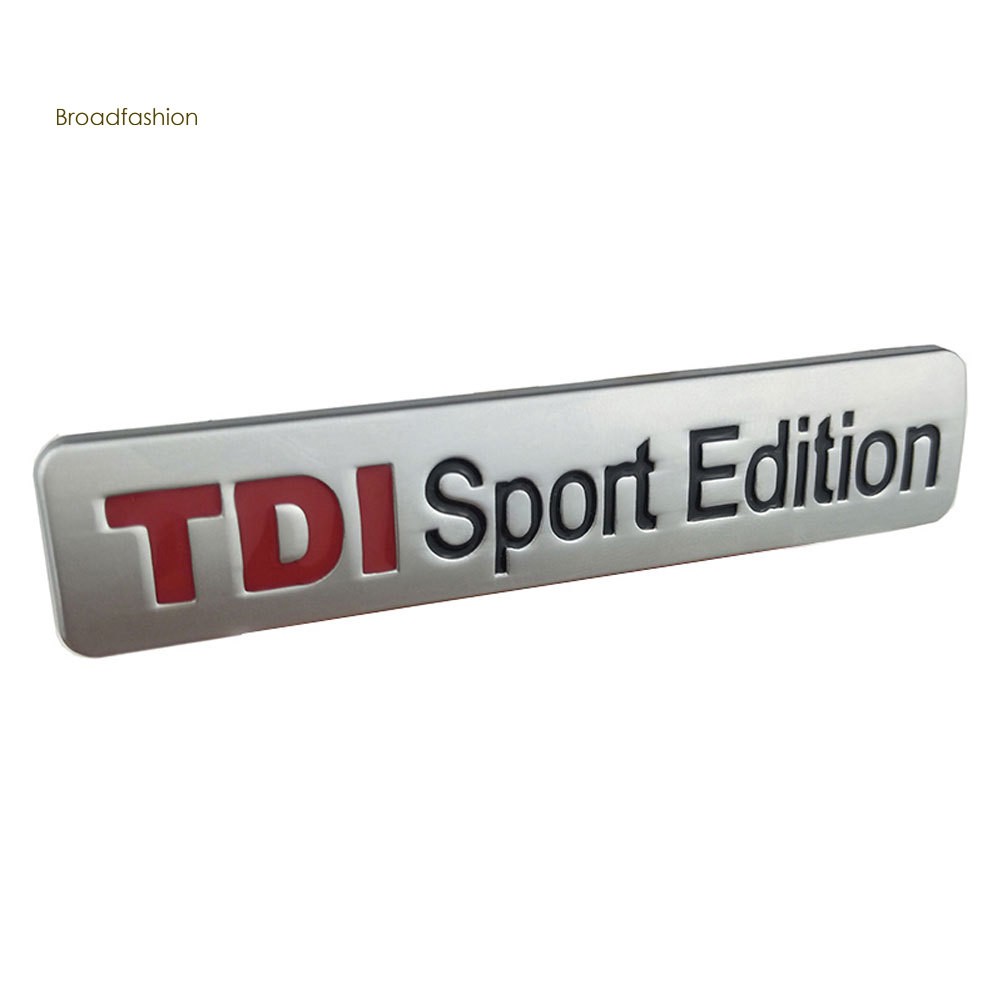 Sticker Chữ Sport Dán Trang Trí Xe Hơi Vw Polo Golf Cc Tt Jetta Gti Touareg