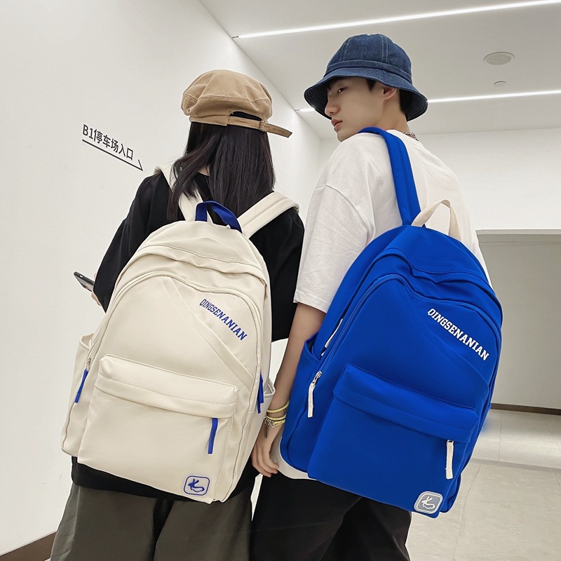 Balo thời trang uninex nam nữ ulzzang phong cách hàn quốc có ngăn chống sốc và tiêu chuẩn chống nước dùng đi học đi chơi