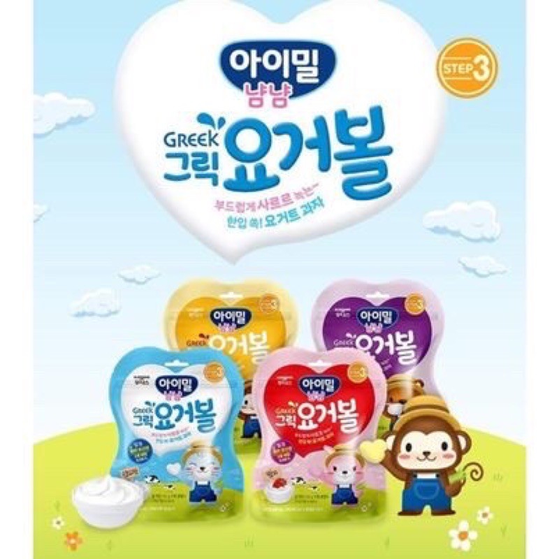 Sữa Chua Khô Ildong Hàn Quốc Cho Bé Từ 10m+
