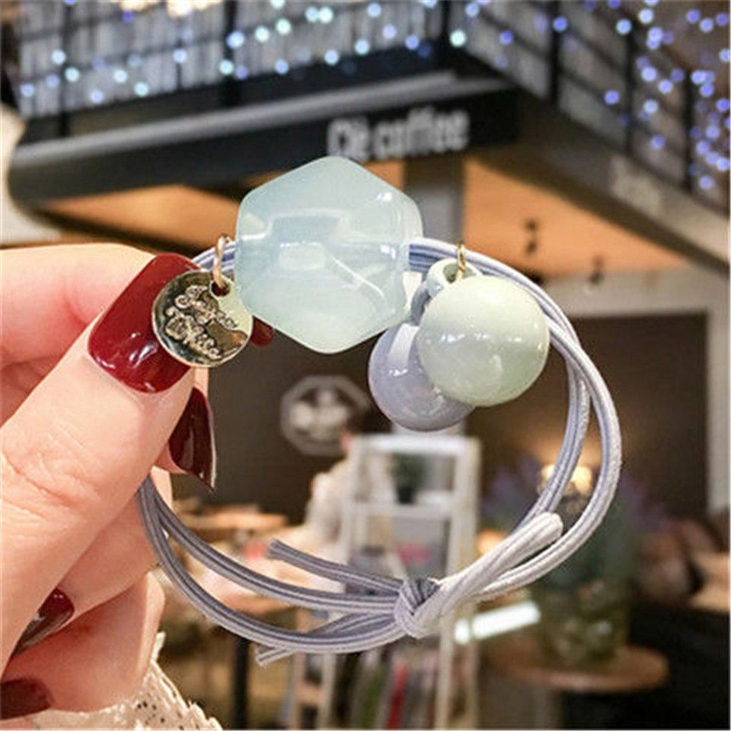 Dây buộc tóc màu kẹo thời trang cao cấp cho nữ