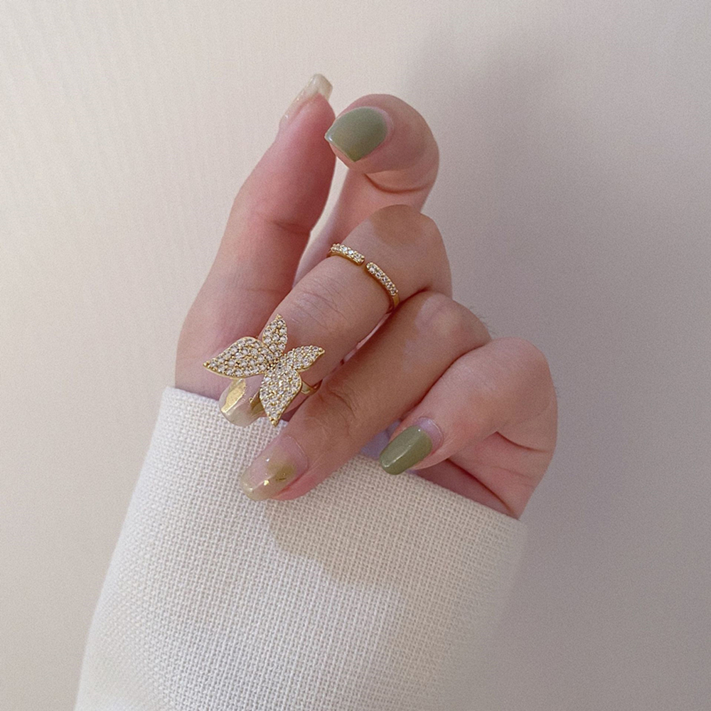 Nhẫn Hợp Kim Kiểu Dáng Độc Đáo Thời Trang Cho Nữ