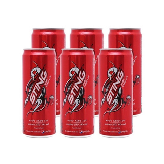 NƯỚC TĂNG LỰC STING DẠNG LON 330ML