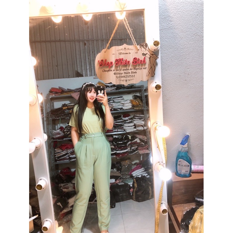 SET QUẦN BAGGY ÁO THUN BIGSIZE