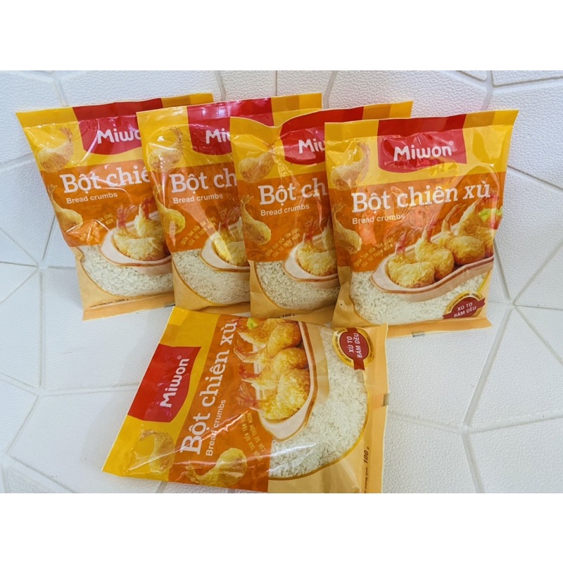Bột Chiên Giòn Miwon Gói 100g /chiên xù gói 100g